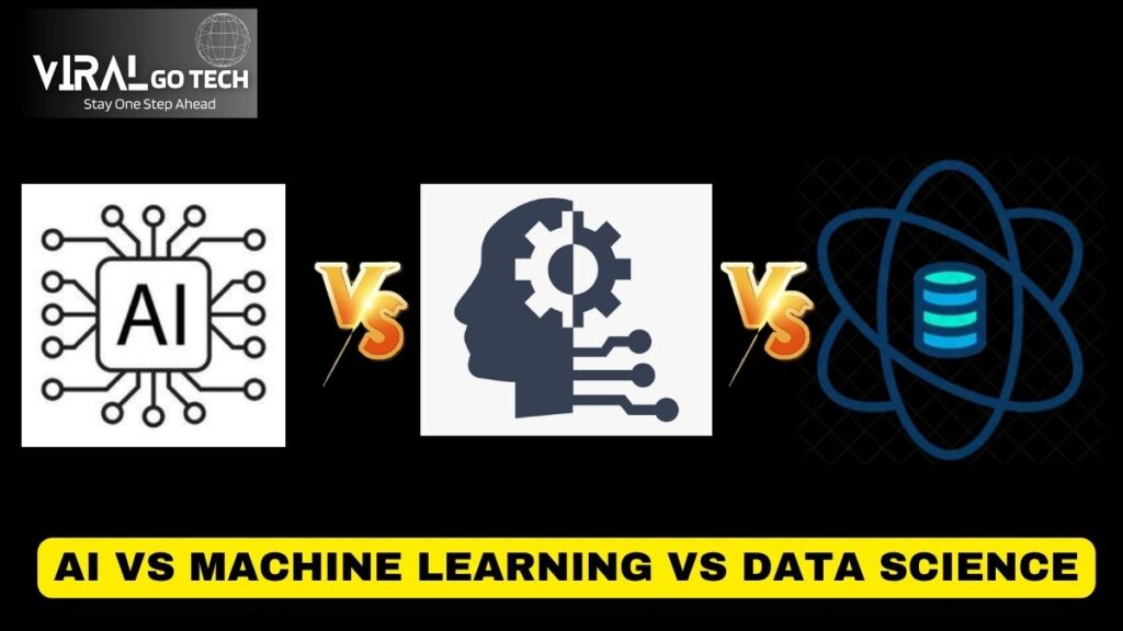 AI Vs Machine Learning Vs Data Science