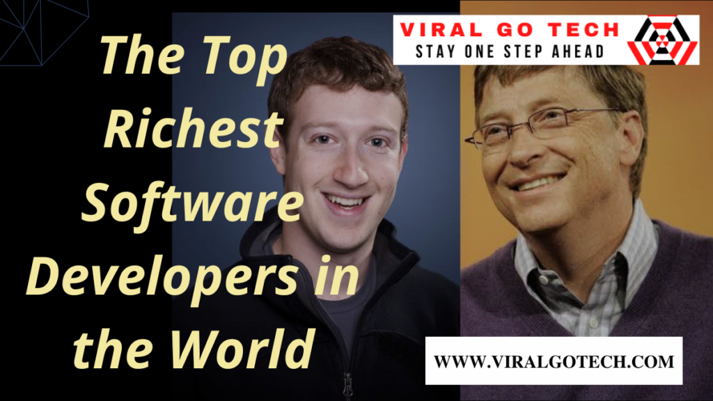 top richest software developers in the world