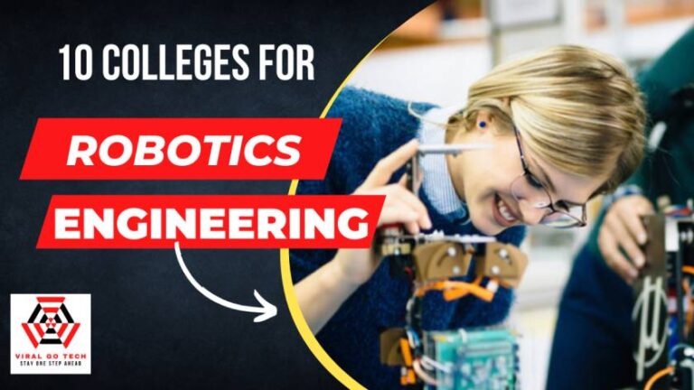 Colleges for Robotics Engineering