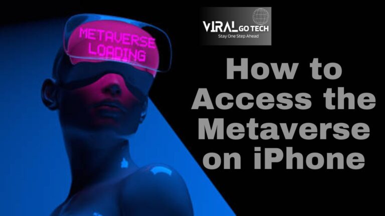 how to access the metaverse on iphone